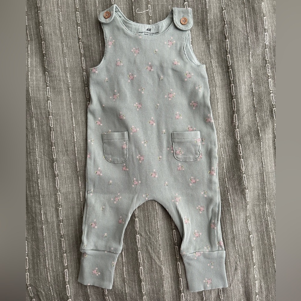 H&M Floral Baby Jumpsuit